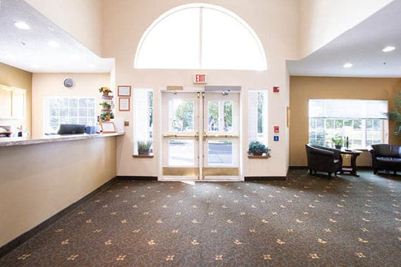 Avamere at Albany Front Desk and Lobby